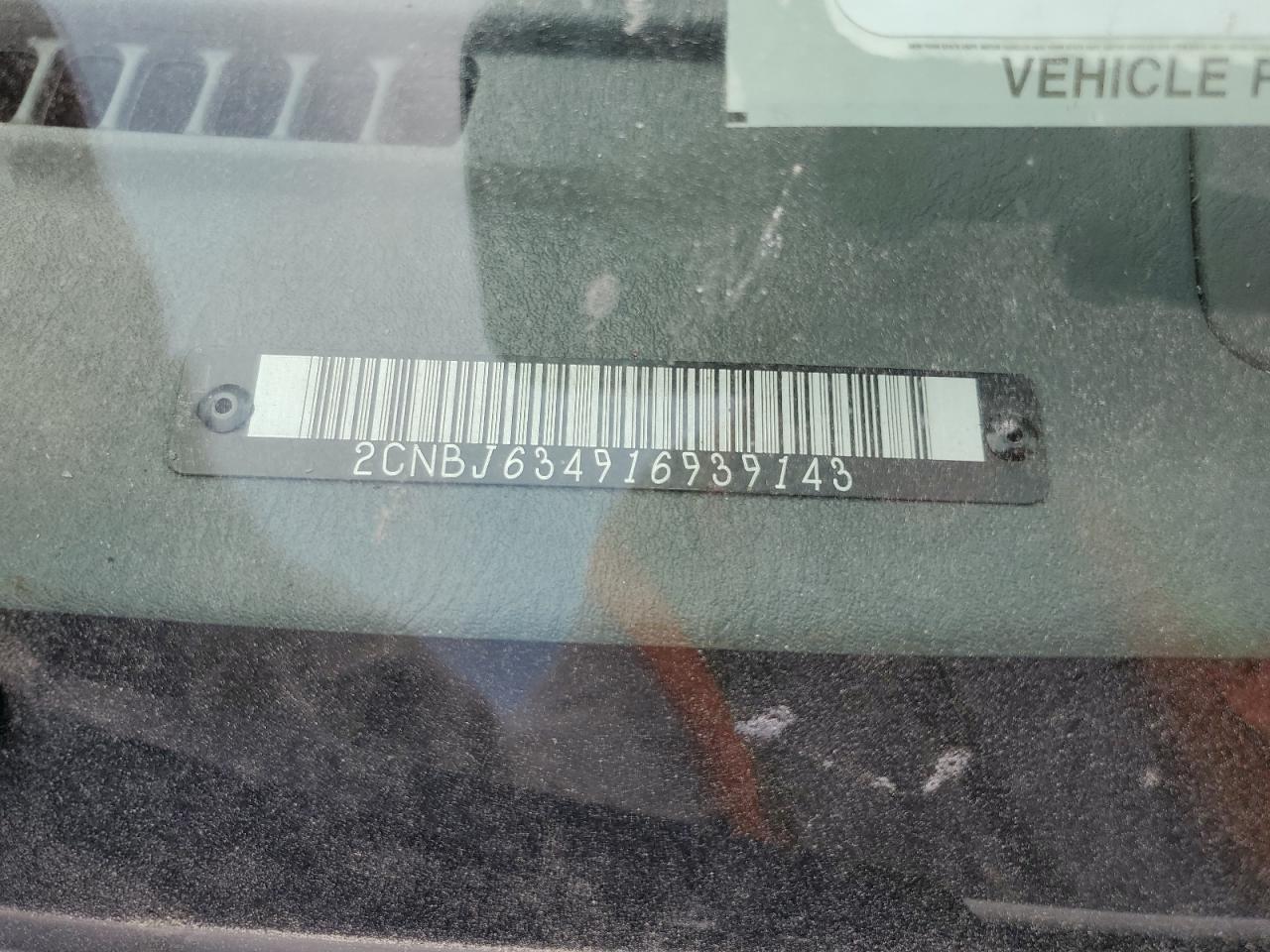 2CNBJ634916939143 2001 Chevrolet Tracker Lt