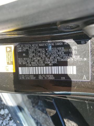 2011 Lexus Rx 350 VIN: 2T2BK1BA2BC104069 Lot: 59686894