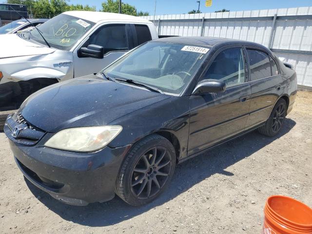 2005 Honda Civic Ex VIN: 2HGES26775H597491 Lot: 57251914