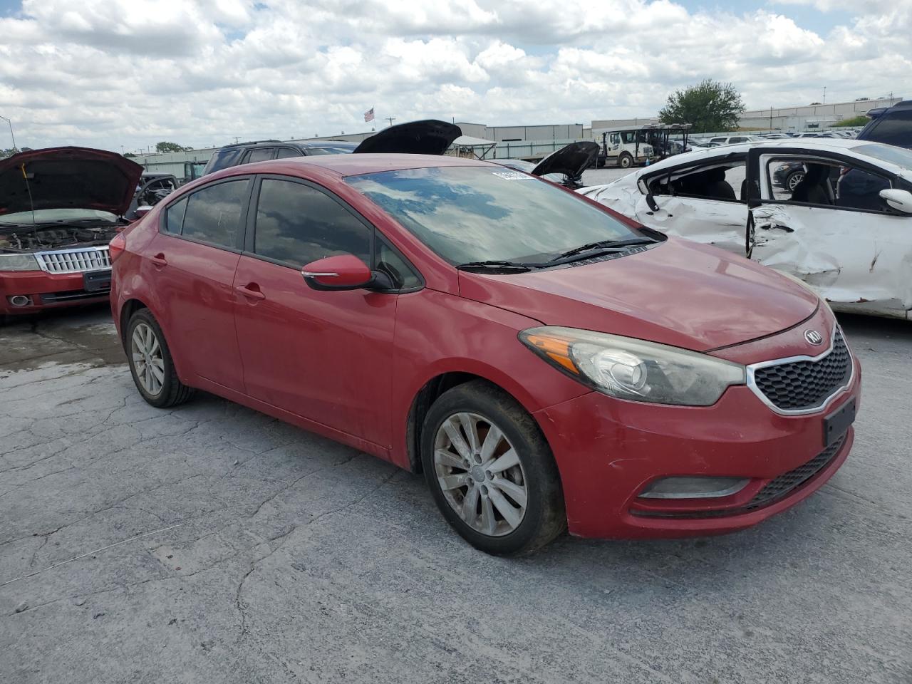 2014 Kia Forte Lx vin: KNAFX4A66E5203692