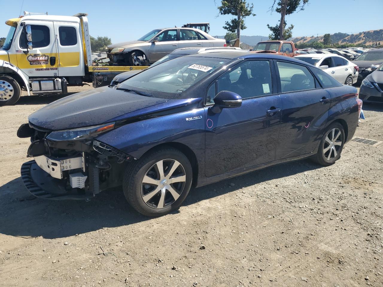 2019 Toyota Mirai vin: JTDBVRBD6KA005604