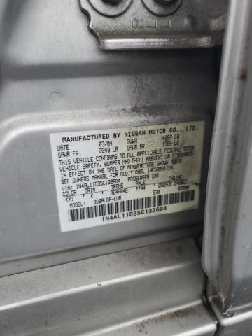 2005 Nissan Altima S VIN: 1N4AL11D35C132684 Lot: 58091054