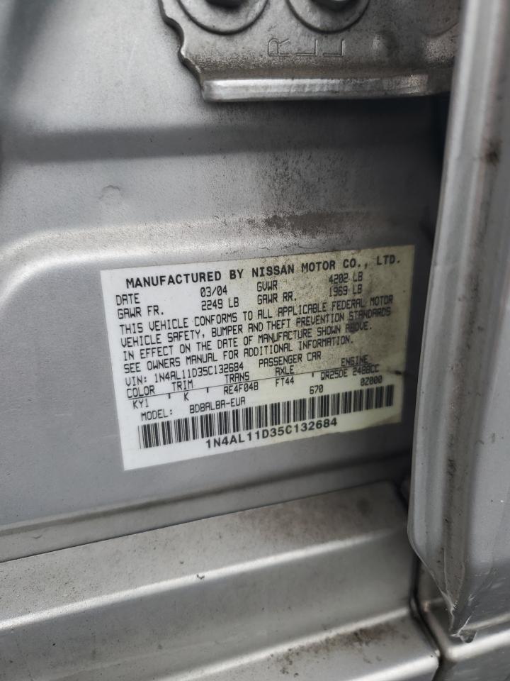 1N4AL11D35C132684 2005 Nissan Altima S