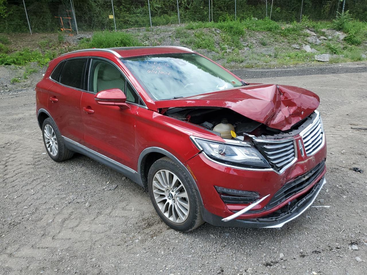 5LMCJ3D93HUL27252 2017 Lincoln Mkc Reserve