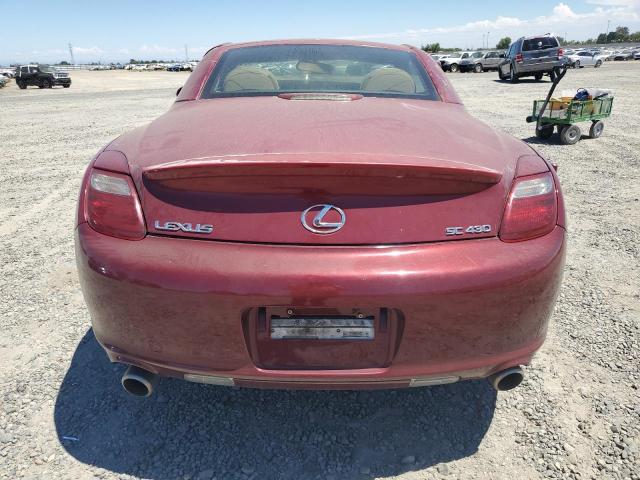 2006 Lexus Sc 430 VIN: JTHFN48Y369009047 Lot: 60357174