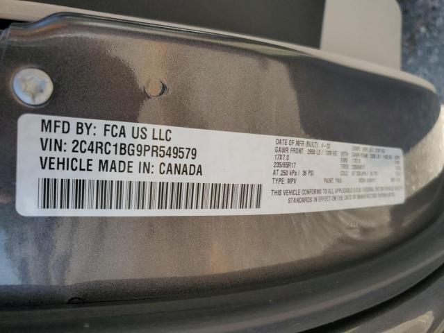 2023 CHRYSLER PACIFICA T - 2C4RC1BG9PR549579