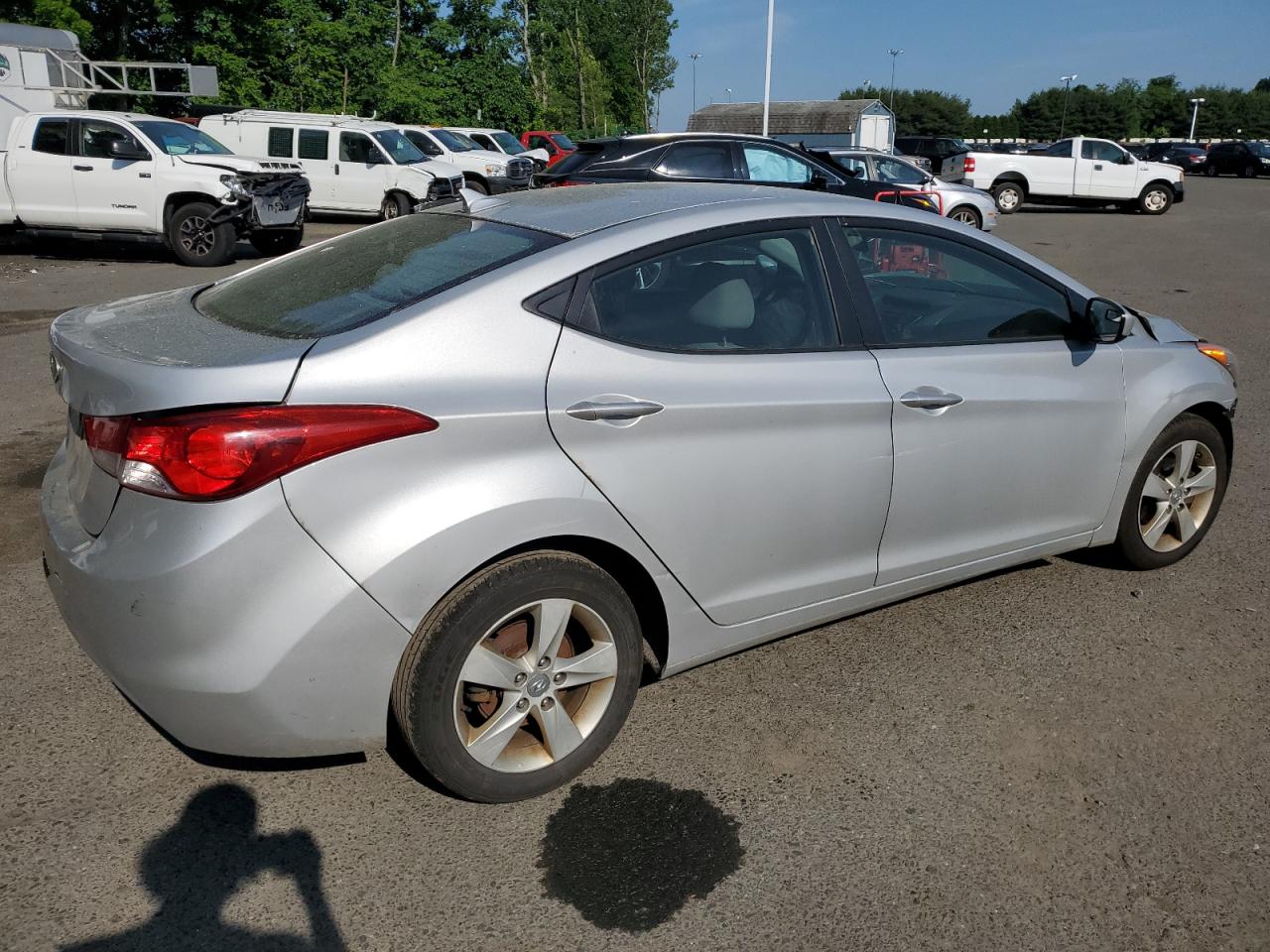 KMHDH4AE5DU992688 2013 Hyundai Elantra Gls