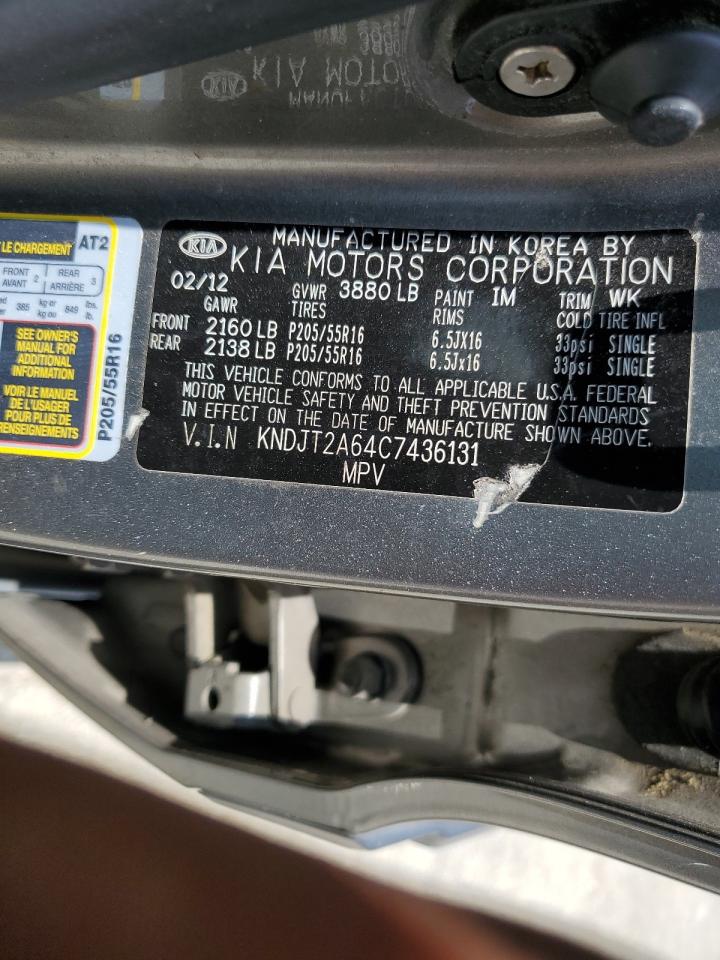 KNDJT2A64C7436131 2012 Kia Soul +