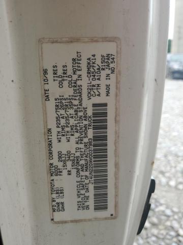 1997 Toyota T100 Xtracab VIN: JT4UN22DXV0037983 Lot: 57519334