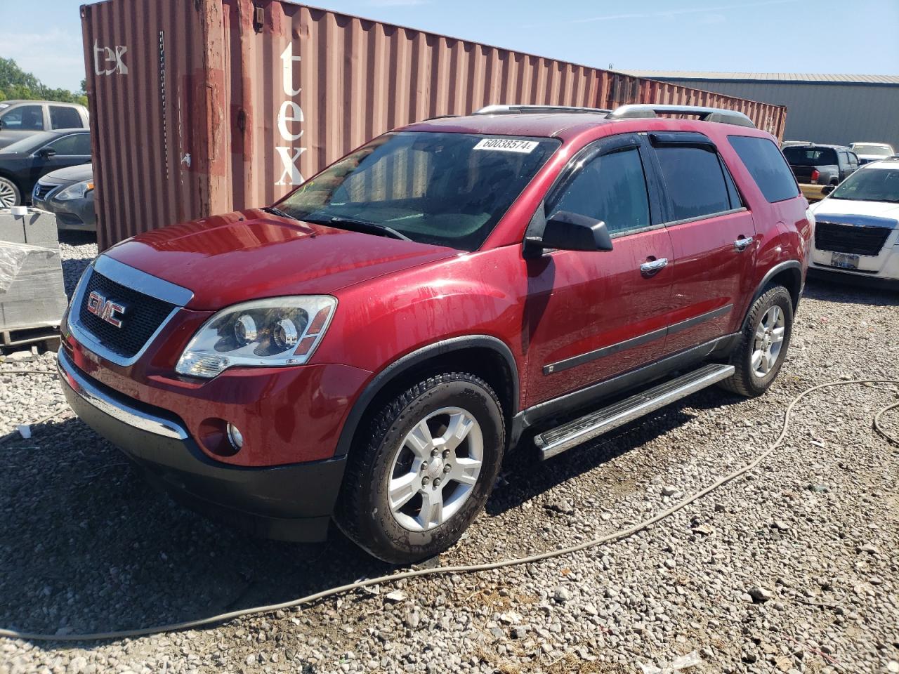 1GKER13D89J179478 2009 GMC Acadia Sle