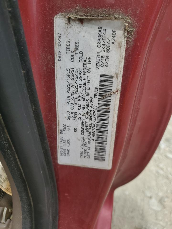 4TAWN72N0VZ282927 1997 Toyota Tacoma Xtracab