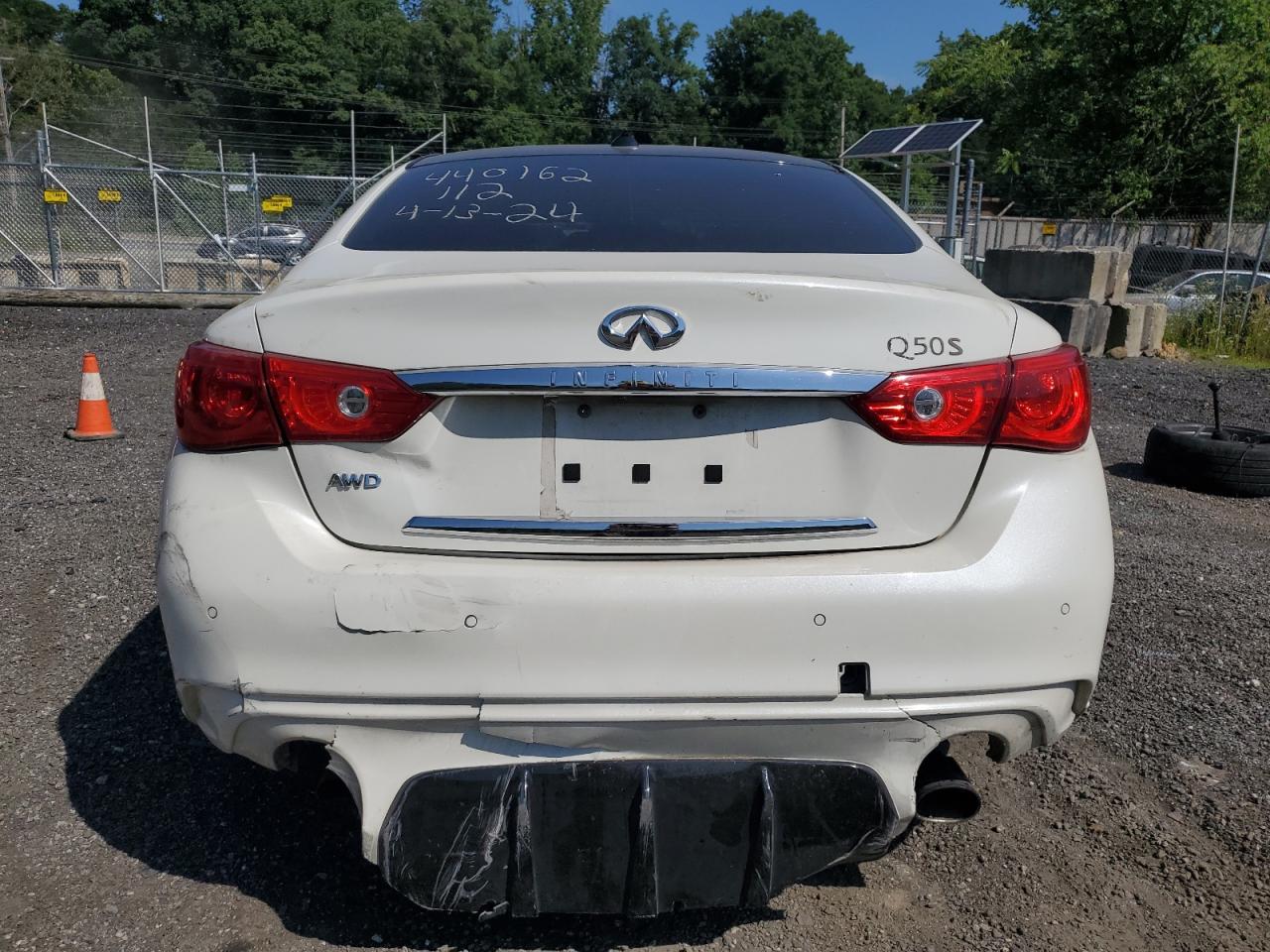 JN1FV7AR3HM916308 2017 Infiniti Q50 Red Sport 400