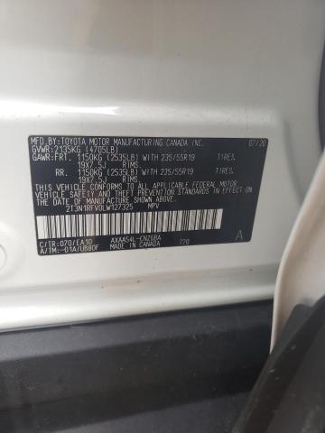 2020 Toyota Rav4 Limited VIN: 2T3N1RFV0LW127325 Lot: 60466684