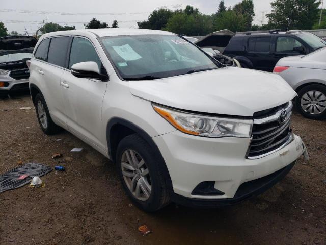 VIN 5TDZARFH2ES006960 2014 Toyota Highlander, LE no.4