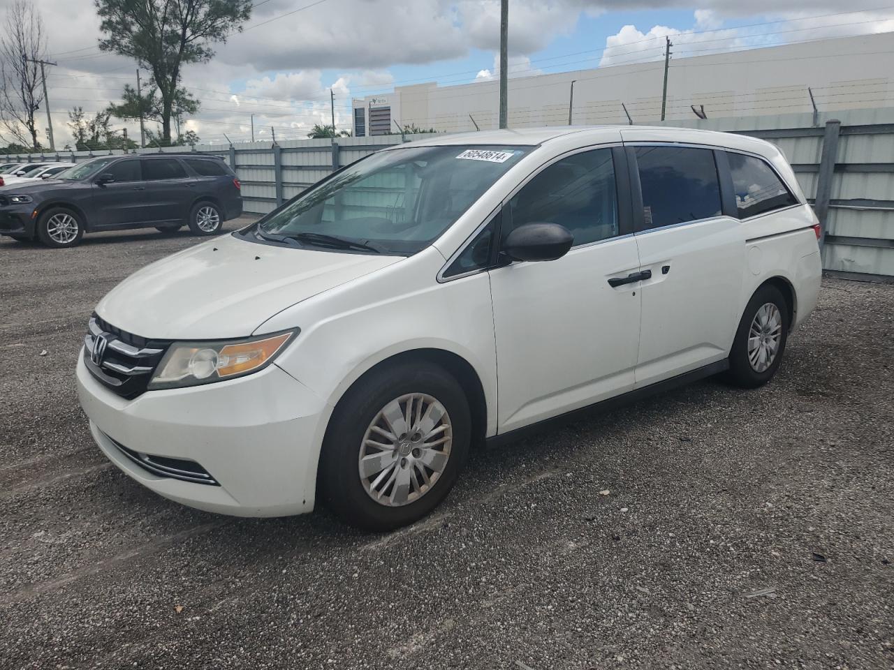 5FNRL5H29EB093501 2014 Honda Odyssey Lx