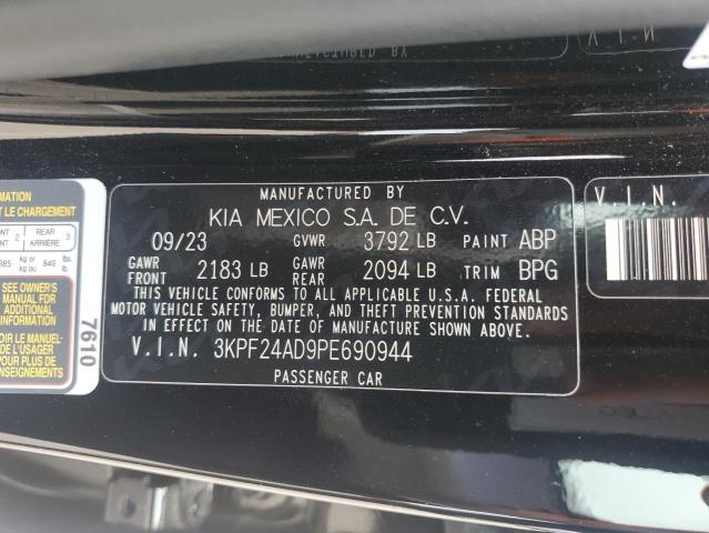 3KPF24AD9PE690944 Kia Forte LX 13