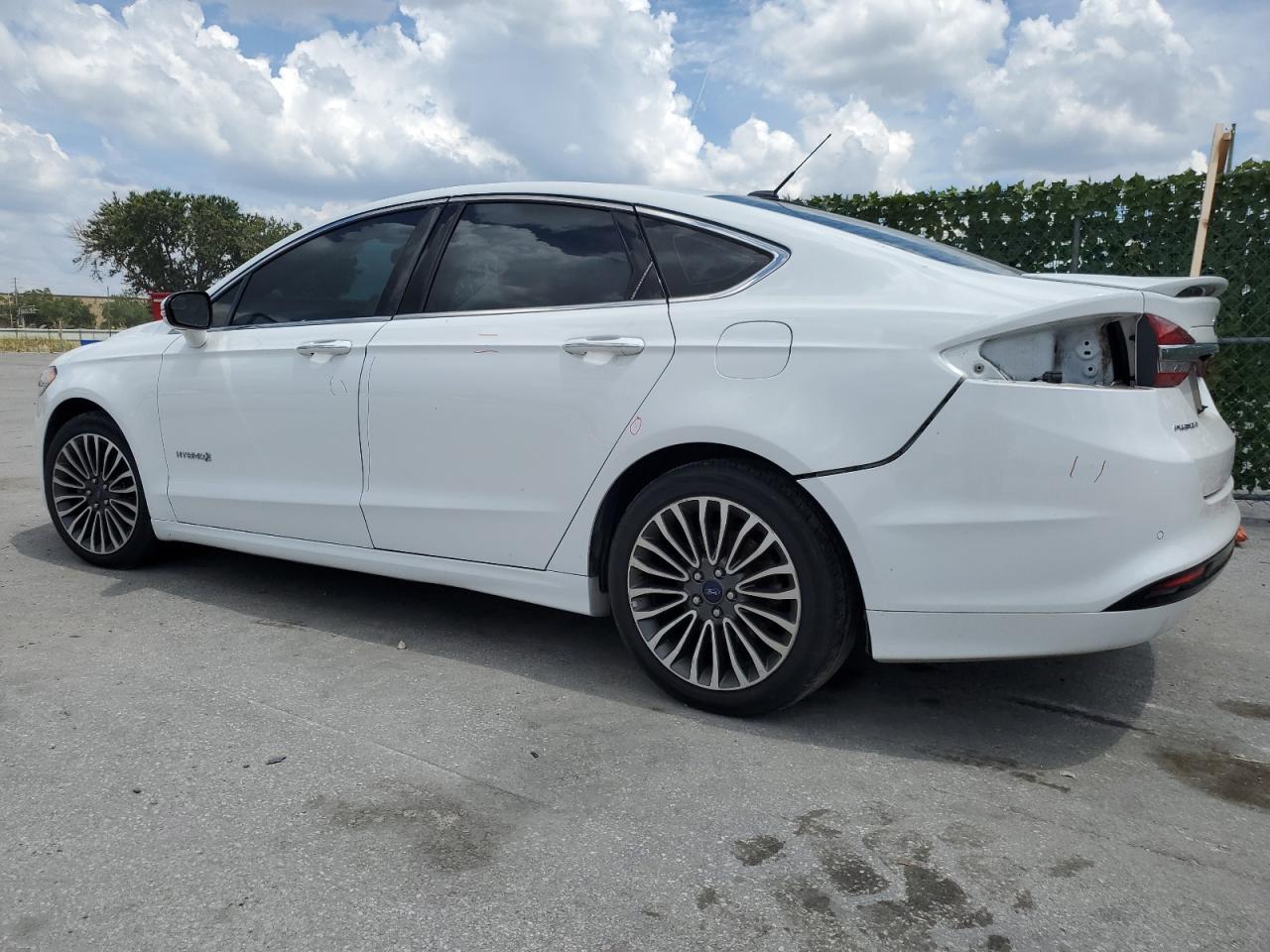 3FA6P0RU2HR301673 2017 Ford Fusion Titanium Hev