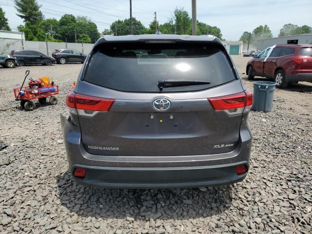 2019 Toyota Highlander Se VIN: 5TDJZRFH4KS950261 Lot: 57303374