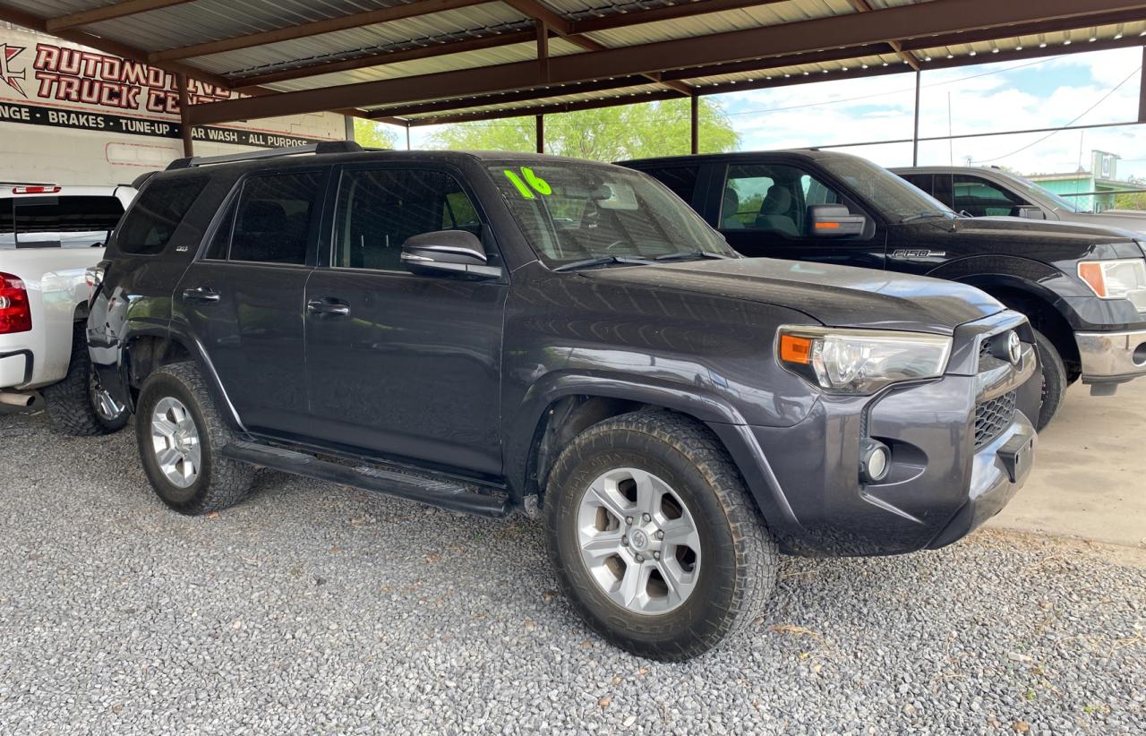 2016 Toyota 4Runner Sr5 vin: JTEZU5JR4G5126456