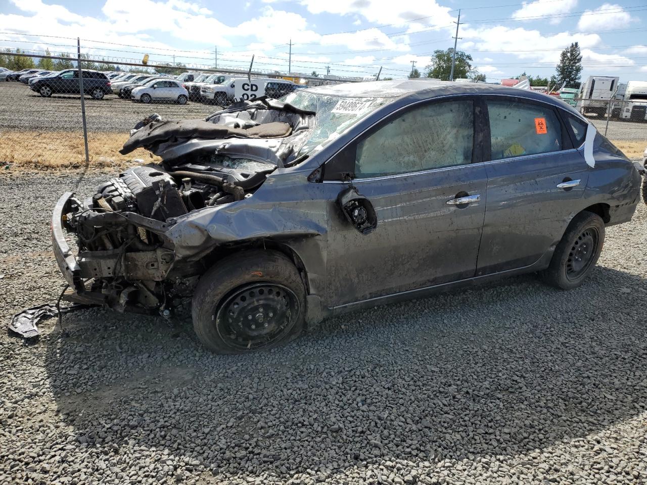 Lot #2869759005 2019 NISSAN SENTRA S