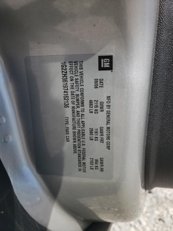 1G2ZH361974162136 2007 Pontiac G6 Gt