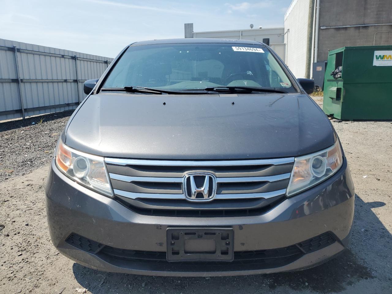 5FNRL5H63CB080937 2012 Honda Odyssey Exl