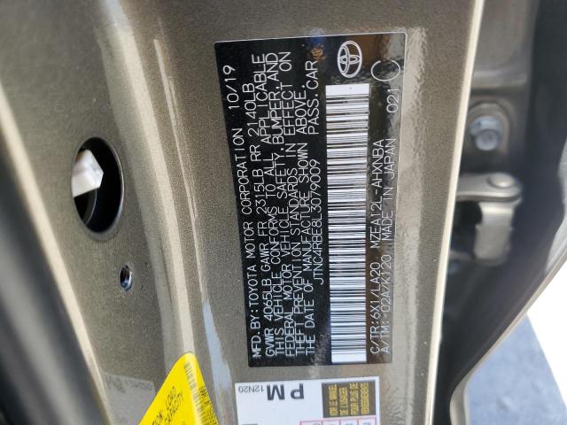 2020 TOYOTA COROLLA XS - JTNC4RBE8L3079009