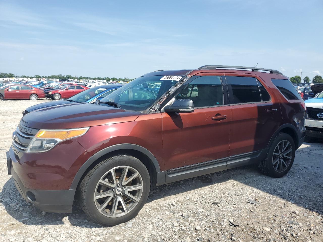 1FM5K8D82FGA00737 2015 Ford Explorer Xlt