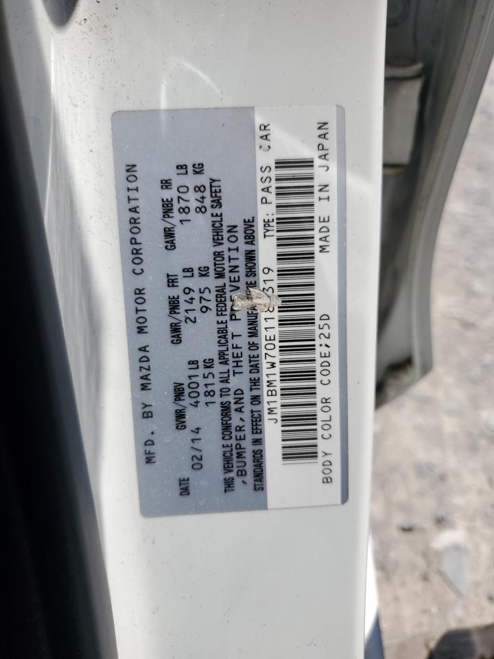 JM1BM1W70E1185319 2014 Mazda 3 Grand Touring