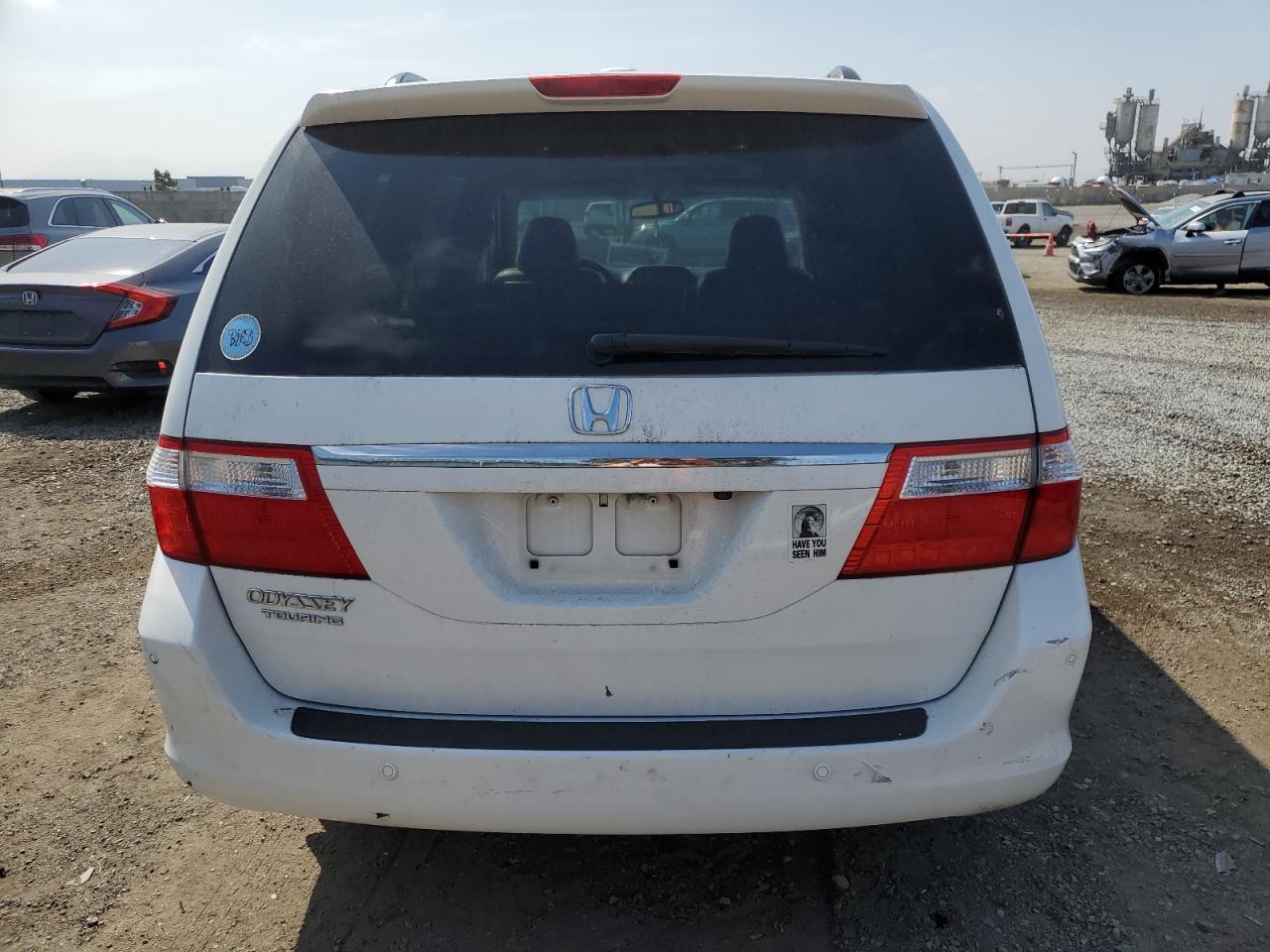 5FNRL38847B071658 2007 Honda Odyssey Touring