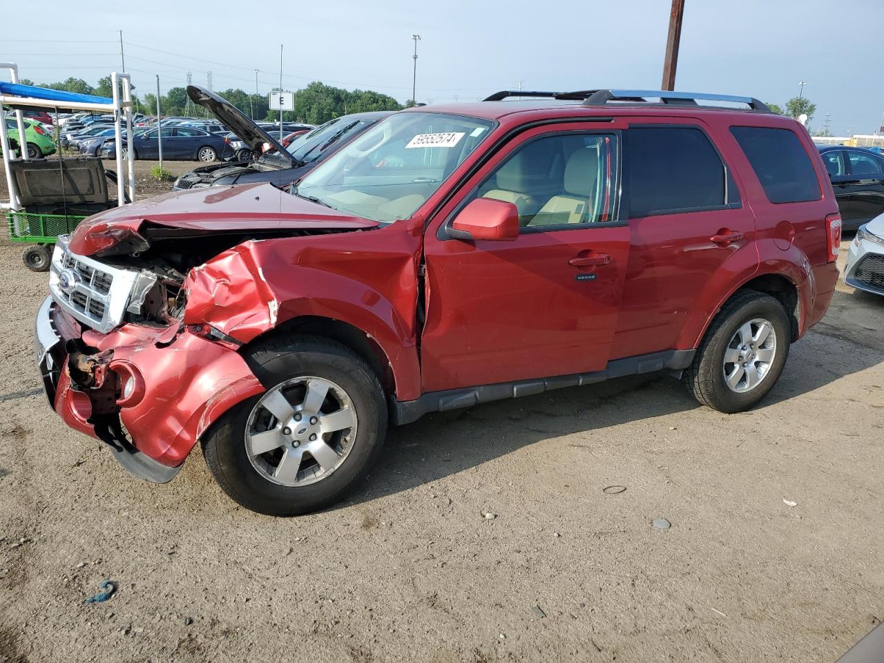 2012 Ford Escape Limited vin: 1FMCU0EG9CKC63633