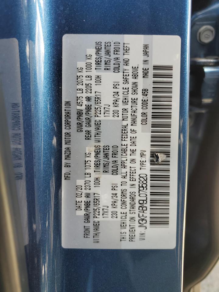 JM3KFABM9L0795820 2020 Mazda Cx-5 Sport