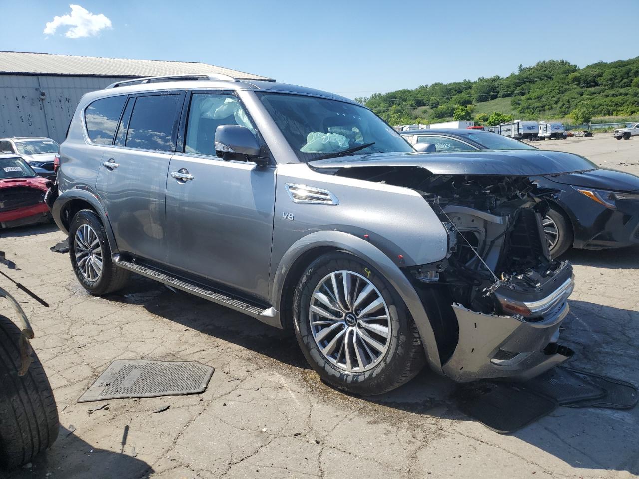 2022 Nissan Armada Sl vin: JN8AY2BB6N9813826