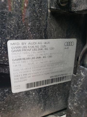 2021 Audi Q3 Premium Plus S Line 45 VIN: WA1EECF37M1007256 Lot: 57886124