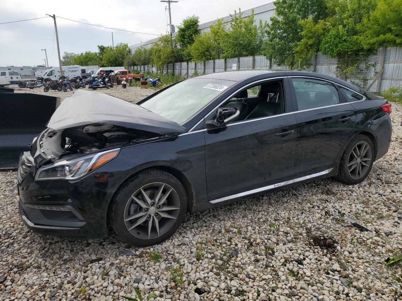 5NPE34AB1HH535809 2017 Hyundai Sonata Sport