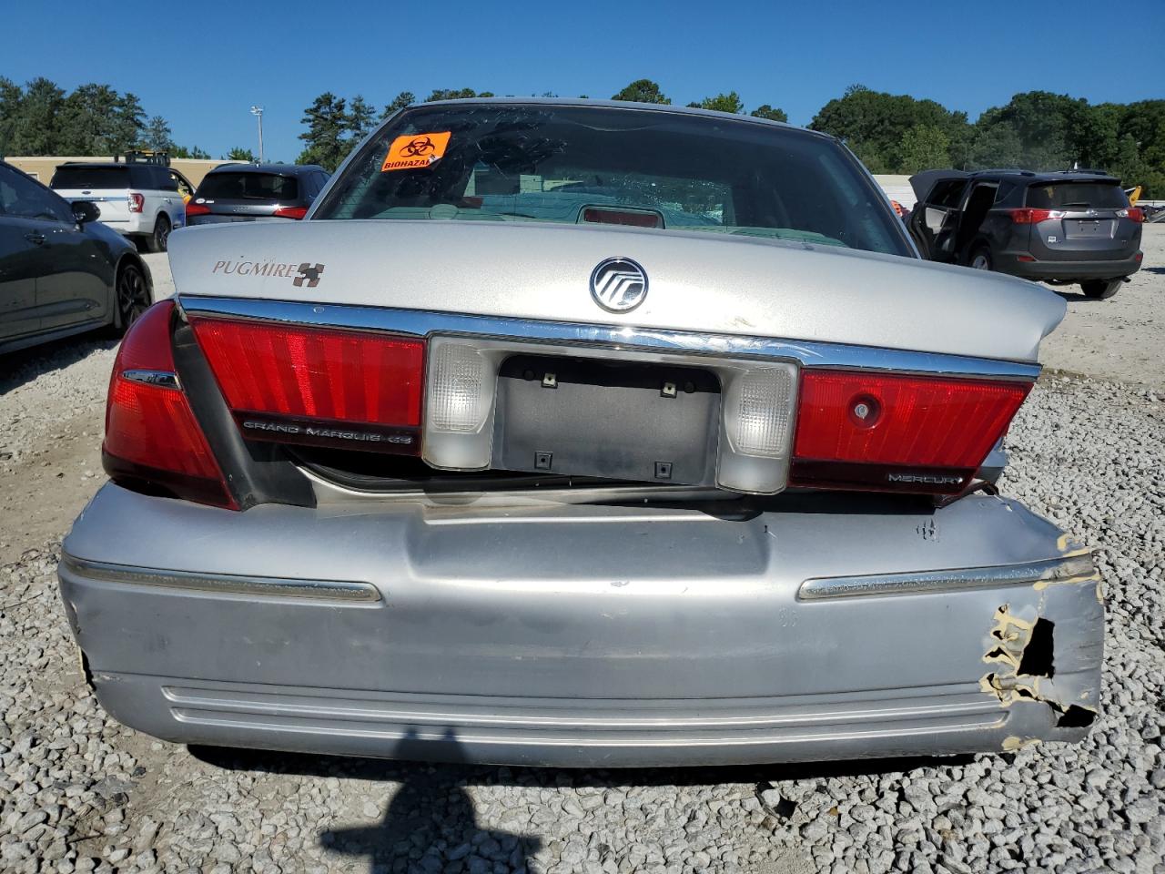 2MEFM74W71X682611 2001 Mercury Grand Marquis Gs
