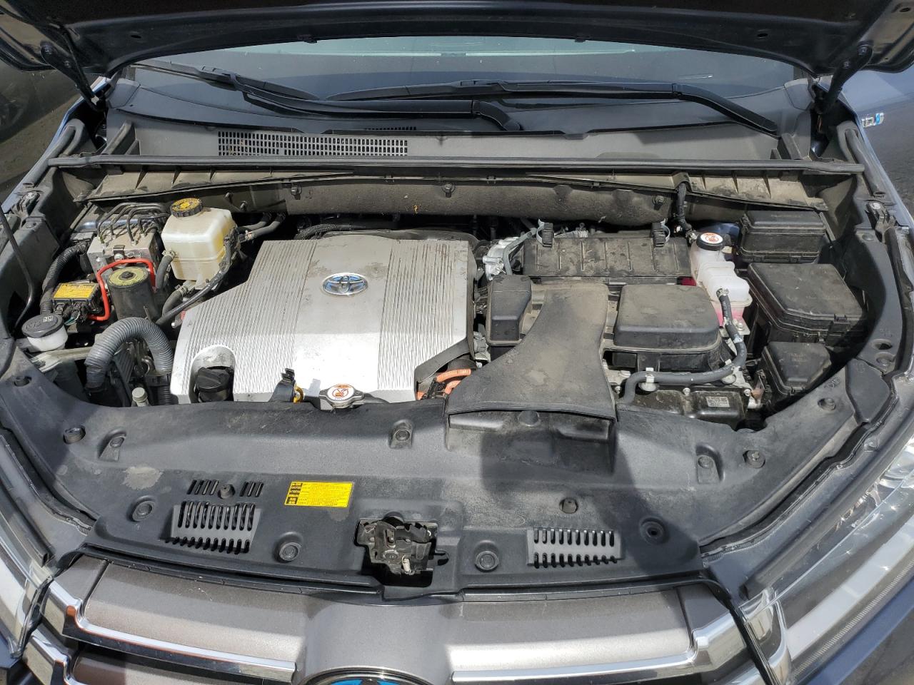 5TDDGRFH5KS063786 2019 Toyota Highlander Hybrid Limited