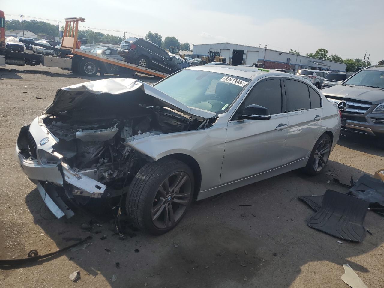 2015 BMW 335 Xi vin: WBA3B9G56FNR94532