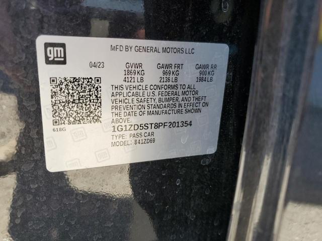 2023 Chevrolet Malibu Lt VIN: 1G1ZD5ST8PF201354 Lot: 60458234