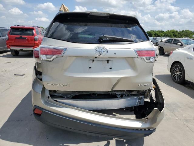 2015 Toyota Highlander Limited VIN: 5TDYKRFH3FS044336 Lot: 60301244