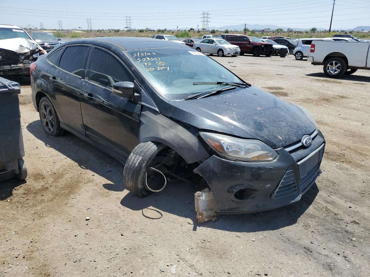 2013 Ford Focus Se vin: 1FADP3F22DL214053