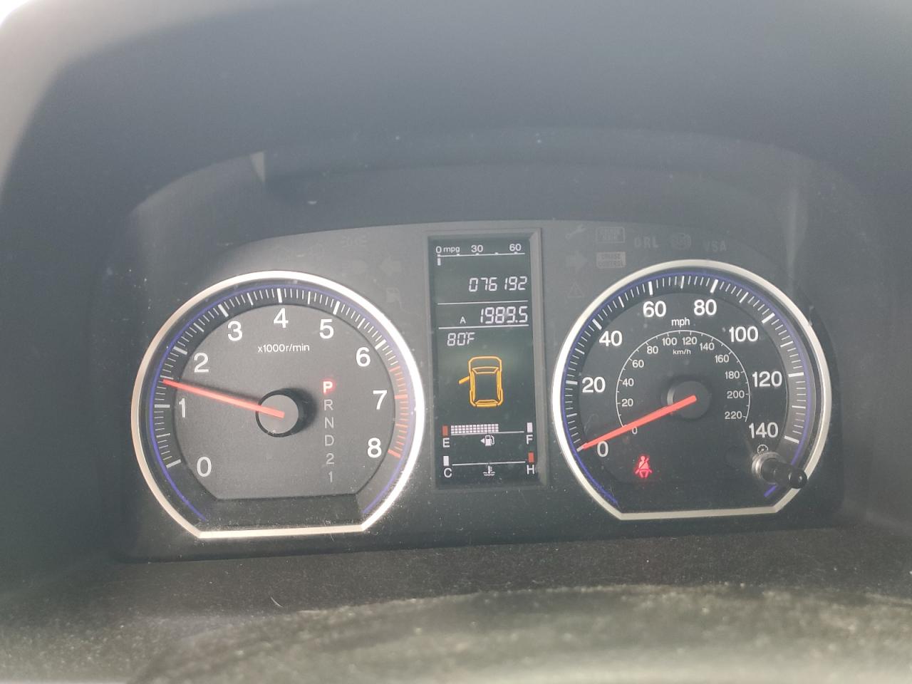 5J6RE38739L003038 2009 Honda Cr-V Exl