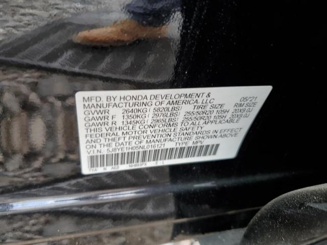 2022 Acura Mdx A-Spec VIN: 5J8YE1H05NL016121 Lot: 57706034