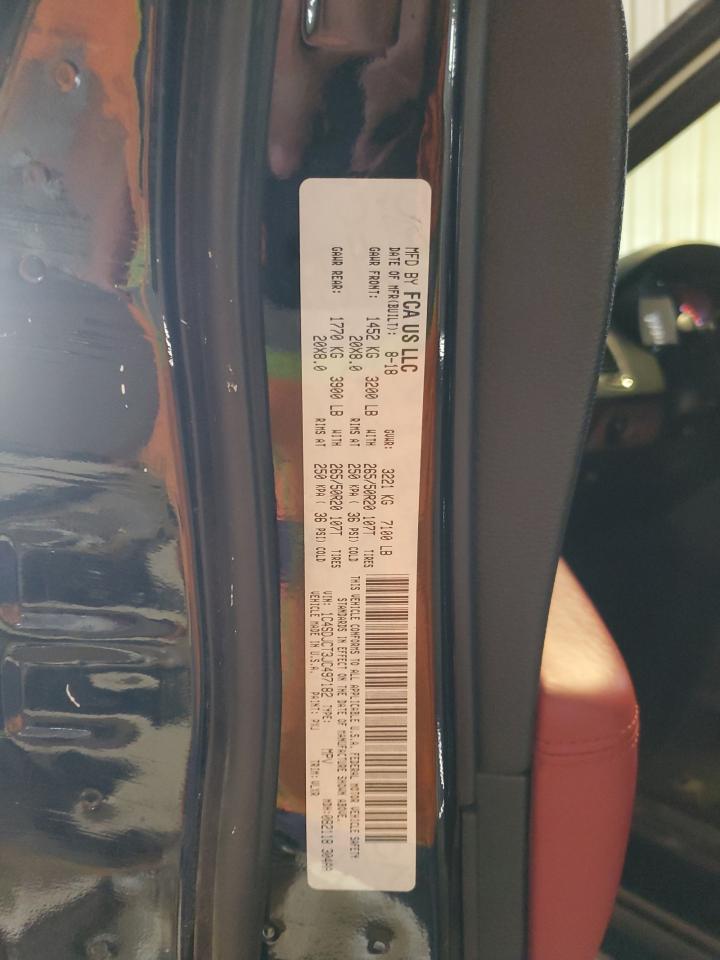 1C4SDJCT3JC497182 2018 Dodge Durango R/T