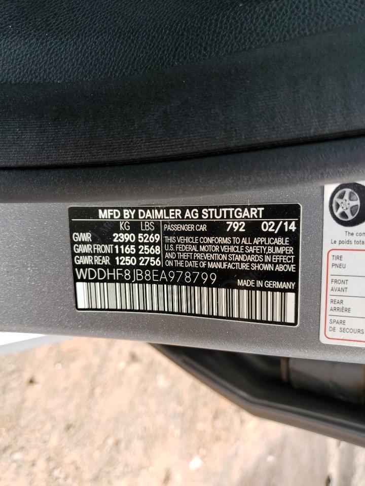 WDDHF8JB8EA978799 2014 Mercedes-Benz E 350 4Matic