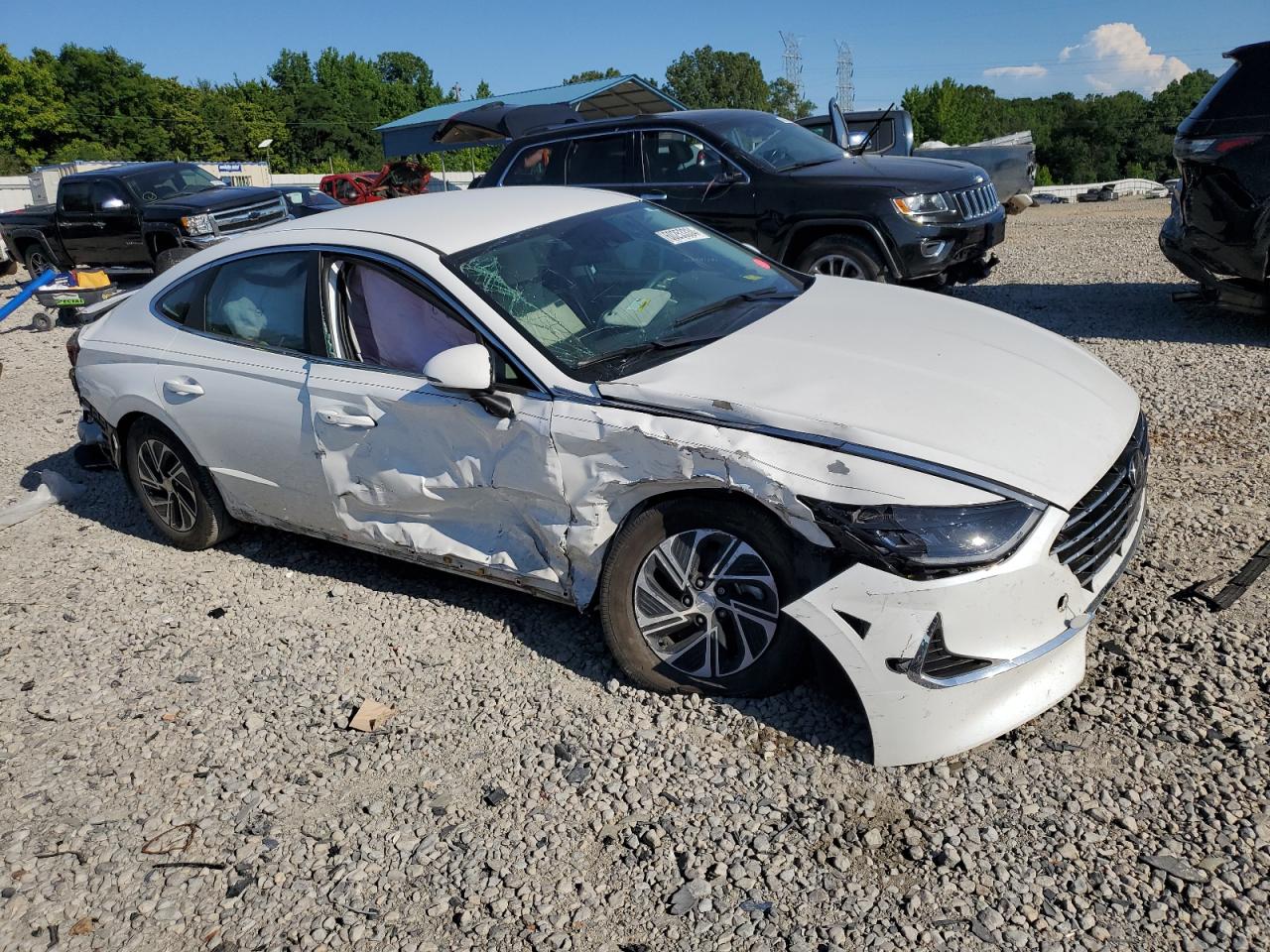 2022 Hyundai Sonata Hybrid vin: KMHL24JJ5NA037306