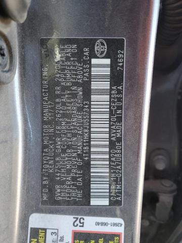 2018 TOYOTA CAMRY L - 4T1B11HK8JU557343