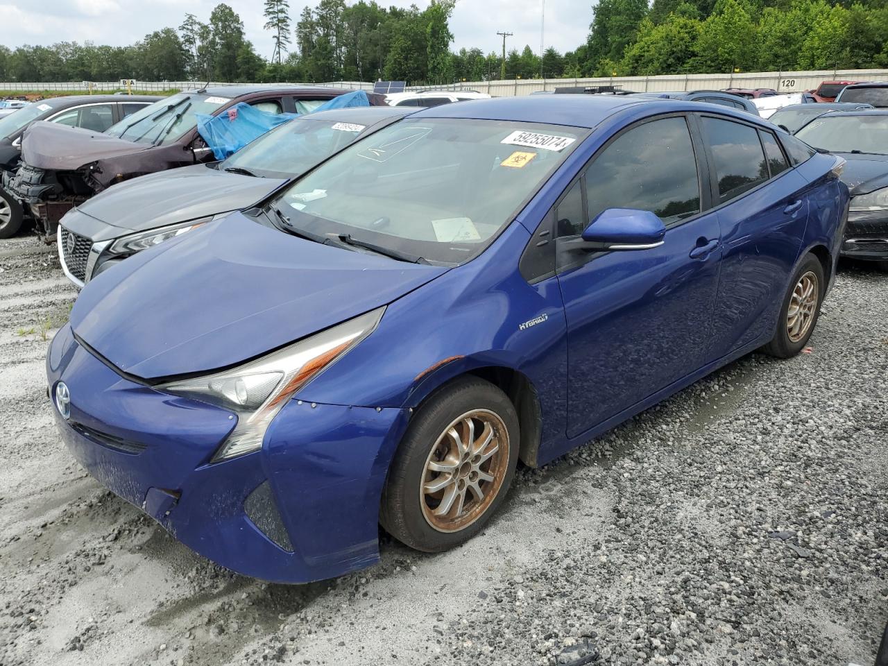 2016 Toyota Prius vin: JTDKBRFU5G3519166