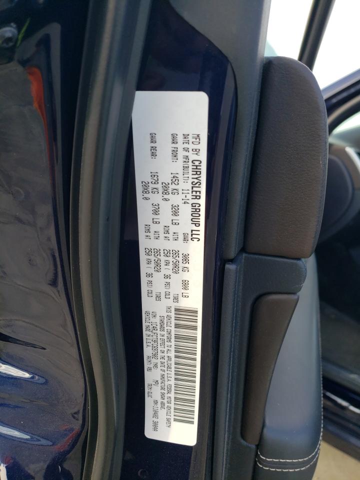 1C4RJFCT9FC697902 2015 Jeep Grand Cherokee Overland