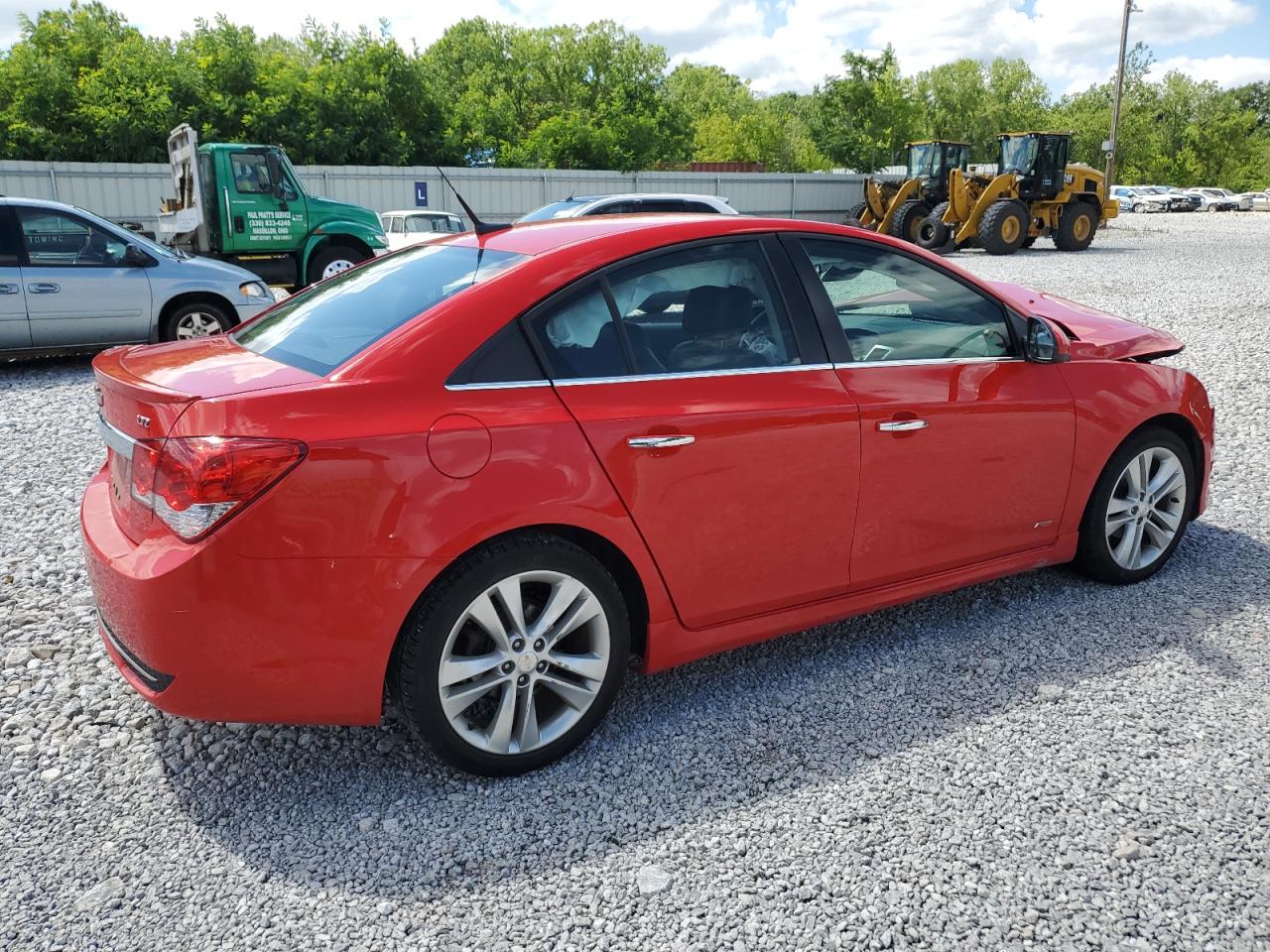 2014 Chevrolet Cruze Ltz vin: 1G1PG5SBXE7136570